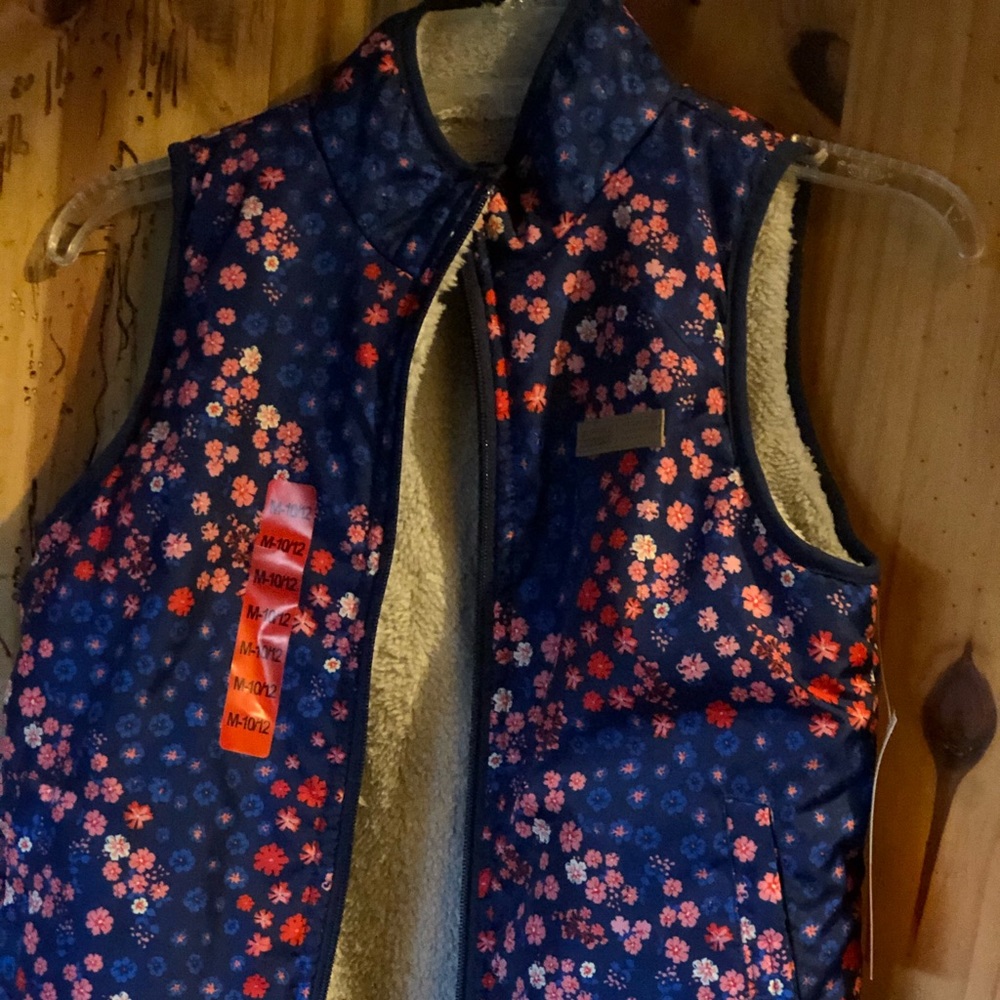 Buffalo David button kids vest